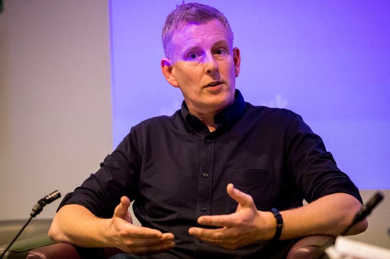 Comedian and TV host Patrick Kielty spoke of his pride at leading the St Patrick’s Day parade