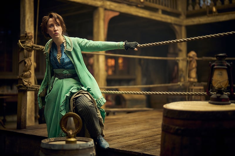 Mary Carr, leader of The Forty Elephants – the notorious all-female London gang – played by Erin Doherty in A Thousand Blows (Disney/Robert Viglasky photography)