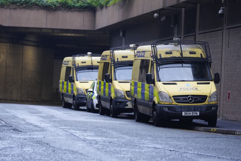 There was a heavy police presence outside Liverpool Crown Court for Axel Rudakubana’s appearance