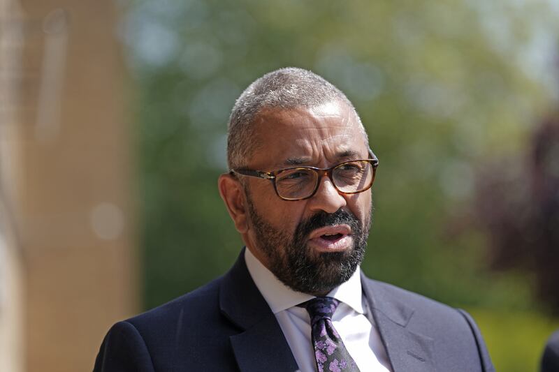 Former home secretary James Cleverly