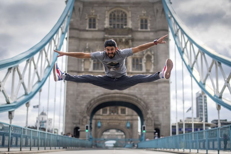 Tower Bridge stuck open