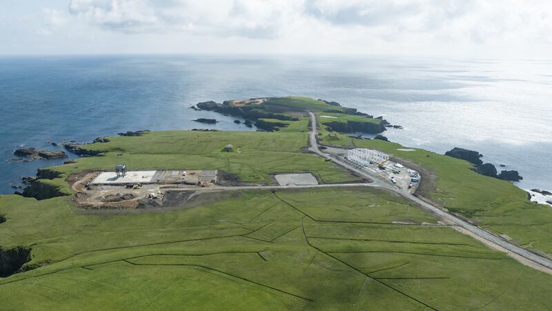 SaxaVord is located on Unst in the Shetland Islands