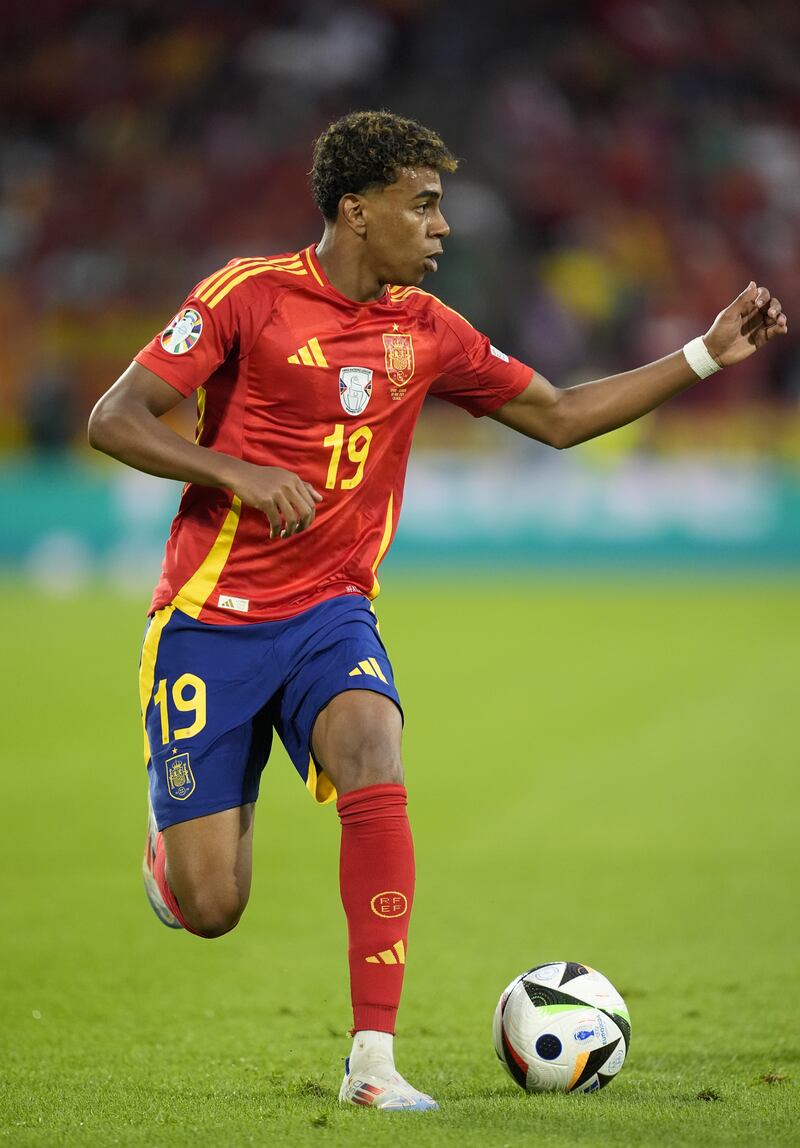 Teenager Lamine Yamal has been impressive for Spain