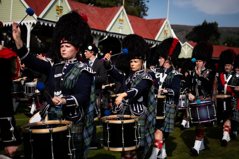 Attendees enjoyed traditional music and dancing by performers