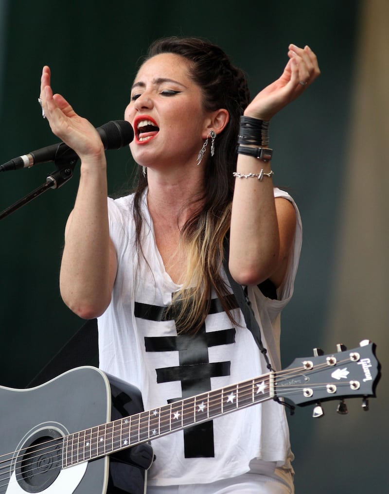 KT Tunstall performing on the Obelisk Stage at The Latitude Festival