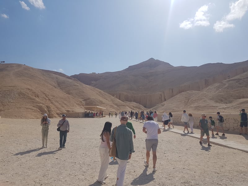 At The Valley of The Kings, Luxor