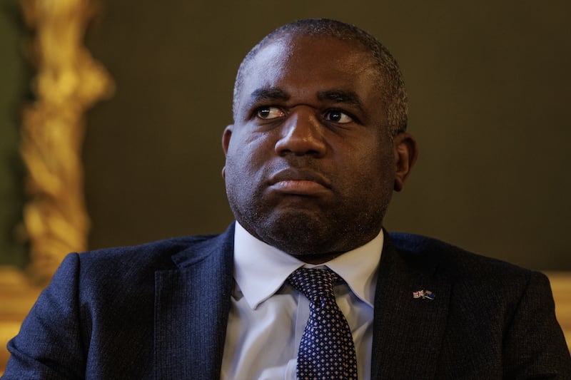 Foreign Secretary David Lammy said he stood with The Times