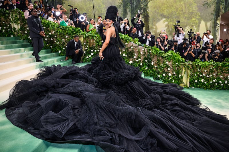 Cardi B made waves on the Met Gala red carpet in May