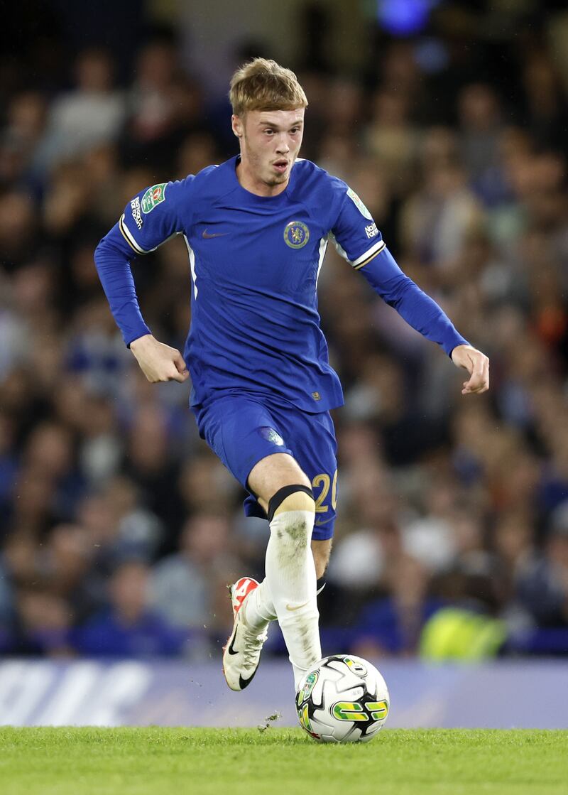 Cole Palmer made his full Chelsea debut in the fourth round against Brighton