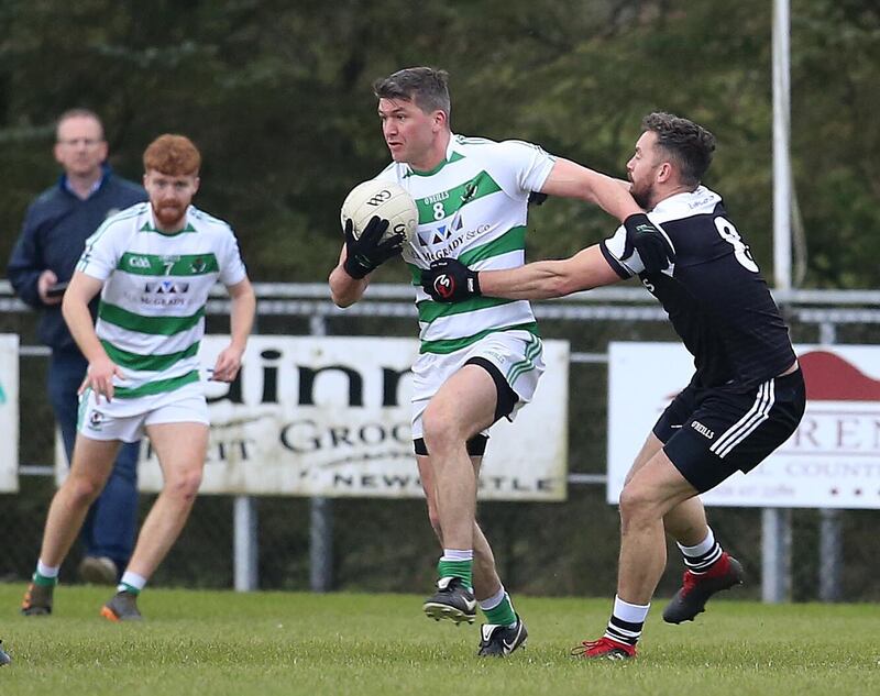 Former Down midfielder Peter Turley is still going strong with RGU Downpatrick, as they prepare to face Clonduff in Sunday's championship quarter-final