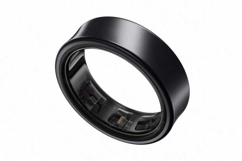 The Galaxy Ring is designed to be worn 24/7 and can help users monitor their sleep. (Samsung)