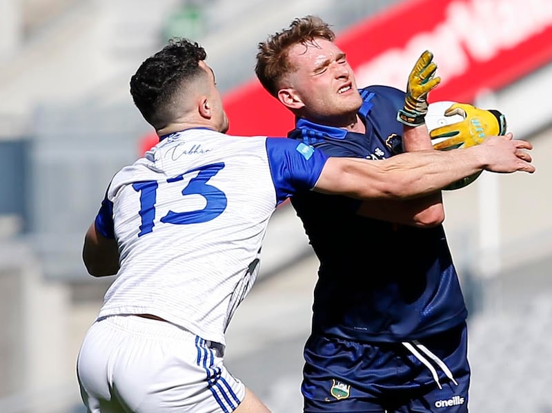 Tipperary's Colm O'Shaughnessy in action during the 2022 Allianz Football League Division Four final between Cavan and Tipperary. Pic Philip Walsh