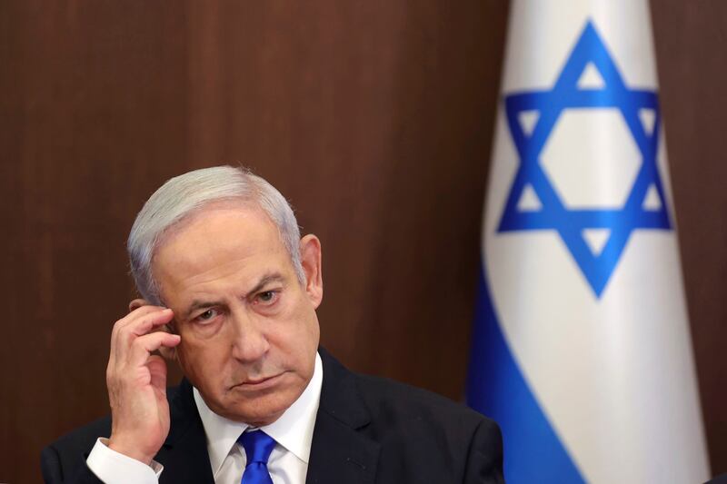 Israeli Prime Minister Benjamin Netanyahu (Abir Sultan/Pool Photo via AP)