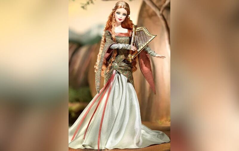 The Bard Barbie. (Credit Mattel Inc.)