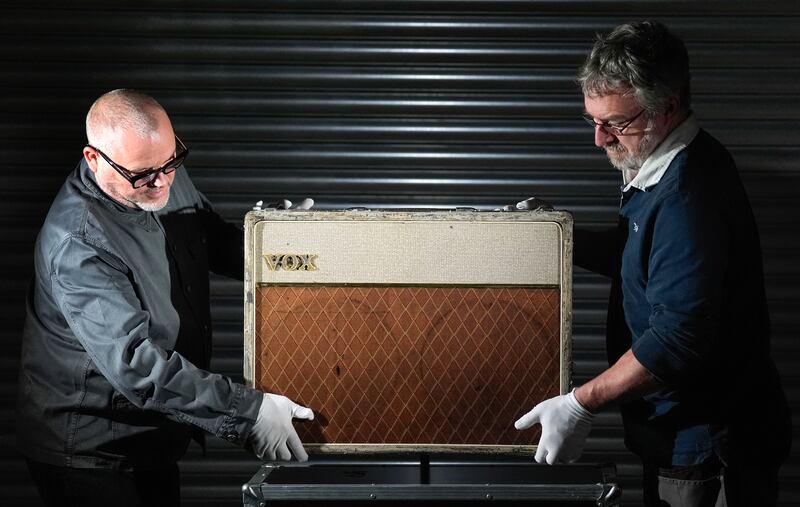 John Lennon’s 1962 Fawn JMI Vox AC15 Twin Amp