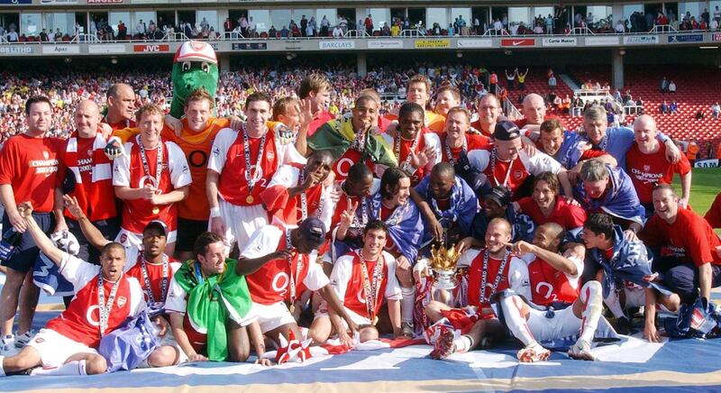 Arsenal last won the Premier League title in 2004