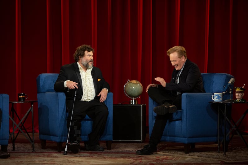 Jack Black and Conan O'Brien