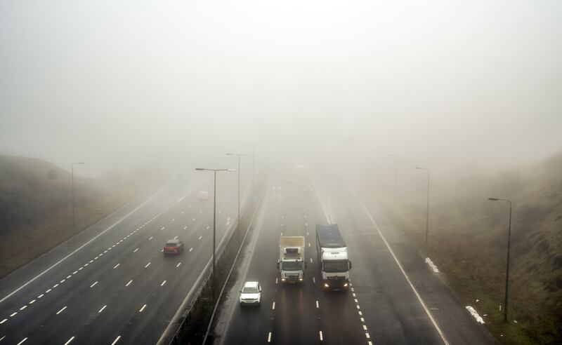 Drivers have been warned to plan extra time for journeys because of the weather