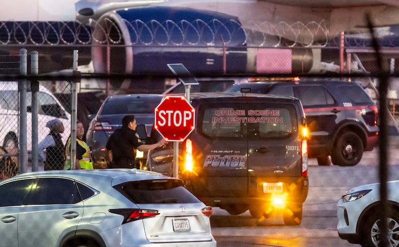 An investigation is under way into the incident (John Spink/Atlanta Journal-Constitution via AP)