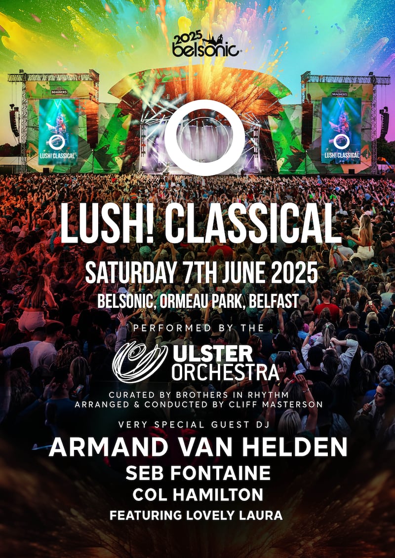 Lush! Classical will hold it's 'biggest show yet' at next year's Belsonic.