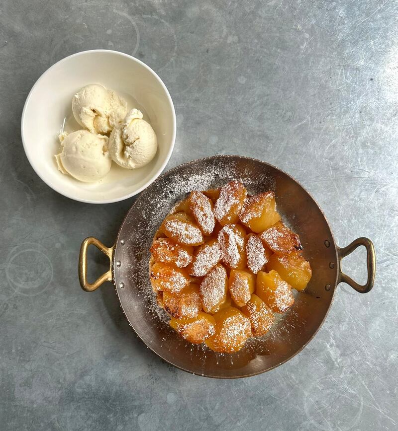 Niall McKenna's pear tarte tatin