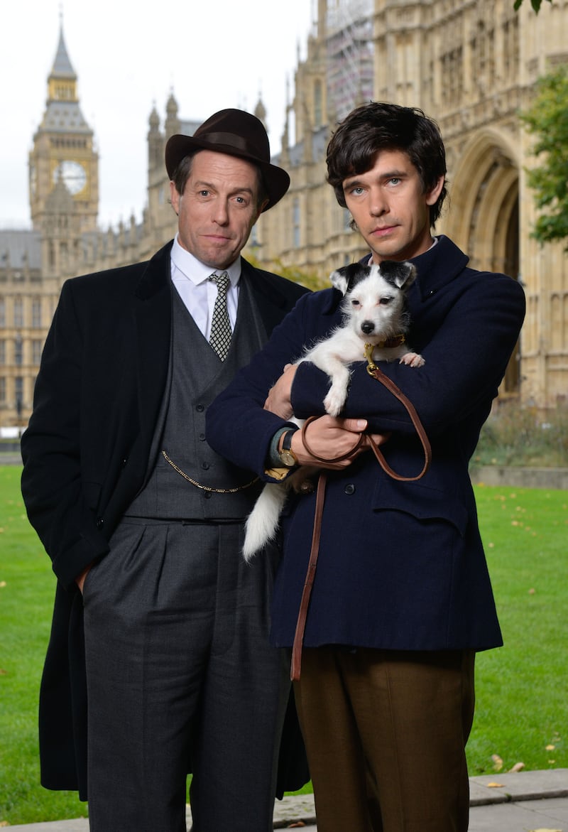 Hugh Grant and Ben Whishaw