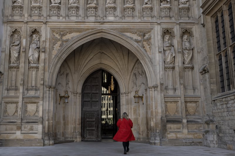 The Great West door of Westminster Abbey