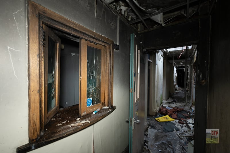 Inside Ridge Lea mental hospital