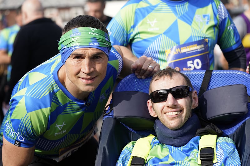 Kevin Sinfield and Rob Burrow campaigned to raise millions of pounds and raise awareness of MND