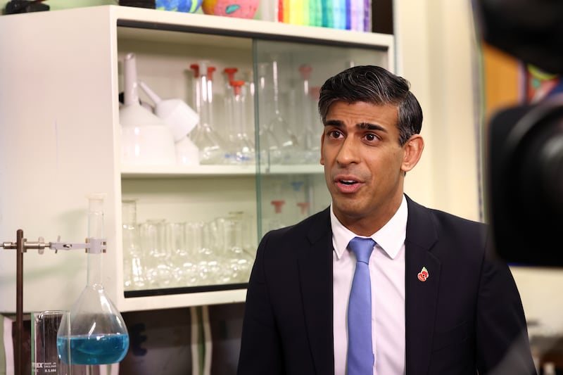 Rishi Sunak unveiled plans to create a ‘smokefree generation’ by introducing legislation that would make it illegal to sell tobacco products to anyone born after January 1 2009