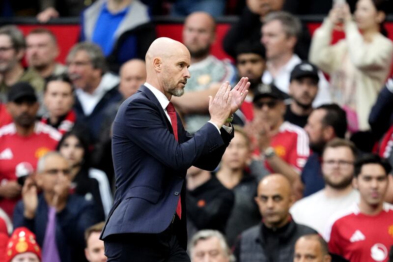 United boss Erik ten Hag