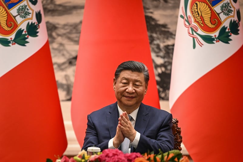 China’s President Xi Jinping (Jade Gao/Pool Photo via AP, File)