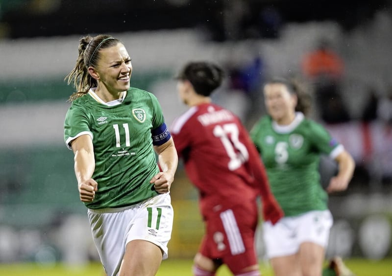 Republic of Ireland&#39;s Katie McCabe 