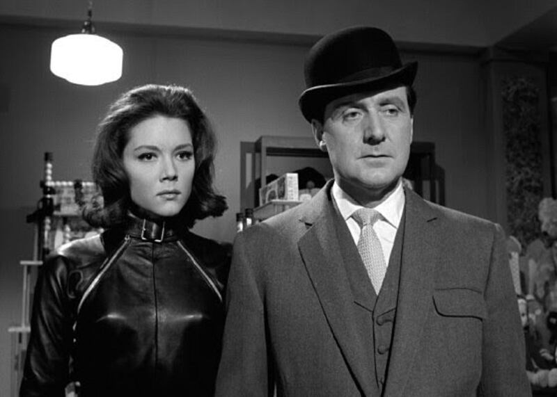 Diana Rigg and Patrick Macnee