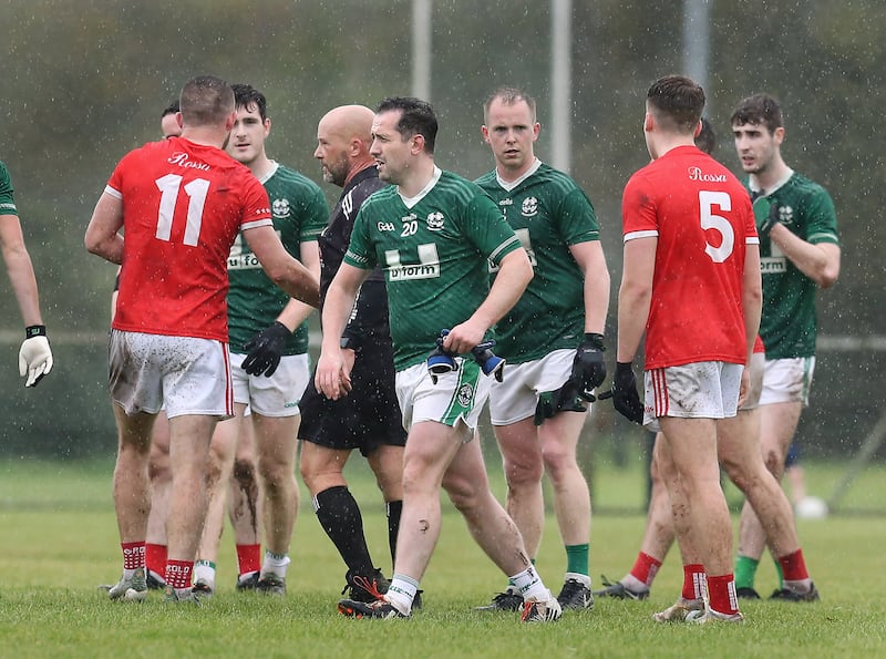 Danny Mulholland's last senior championship game for Newbridge came in last year's Derry semi-final defeat to Magherafelt. Picture by Margaret McLaughlin