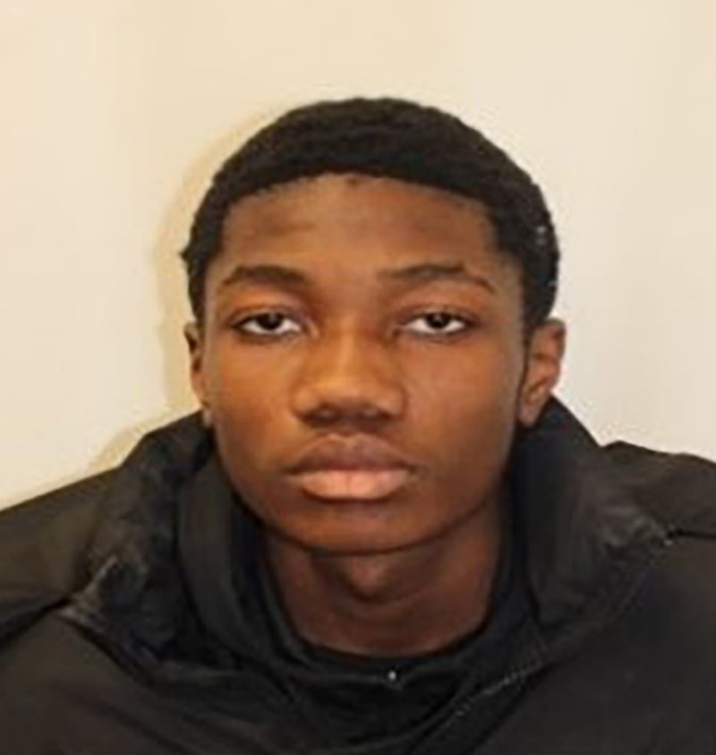 Camron Osei, 18, who was sentenced to three years in youth detention