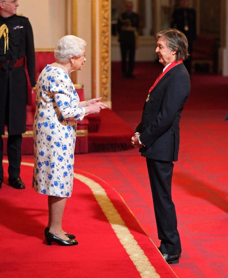 Investitures at Buckingham Palace