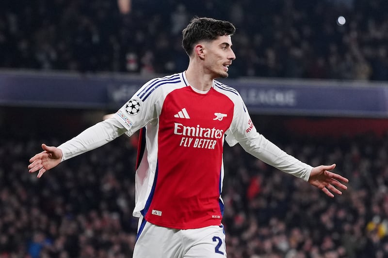 Kai Havertz is currently Arsenal’s sole recognised striker