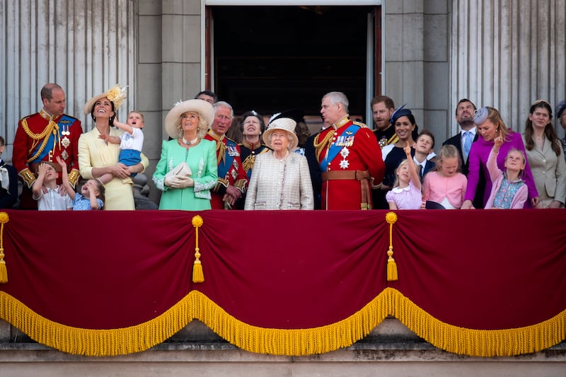 The duke no longer joins the royal family on the balcony at the Trooping the Colour celebrations in 2019