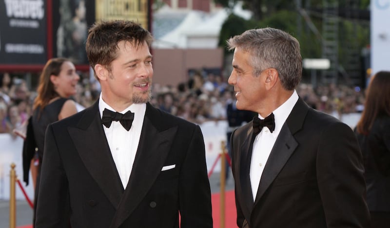 Brad Pitt and George Clooney