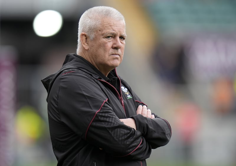 Warren Gatland has seen Wales lose 10 straight internationals