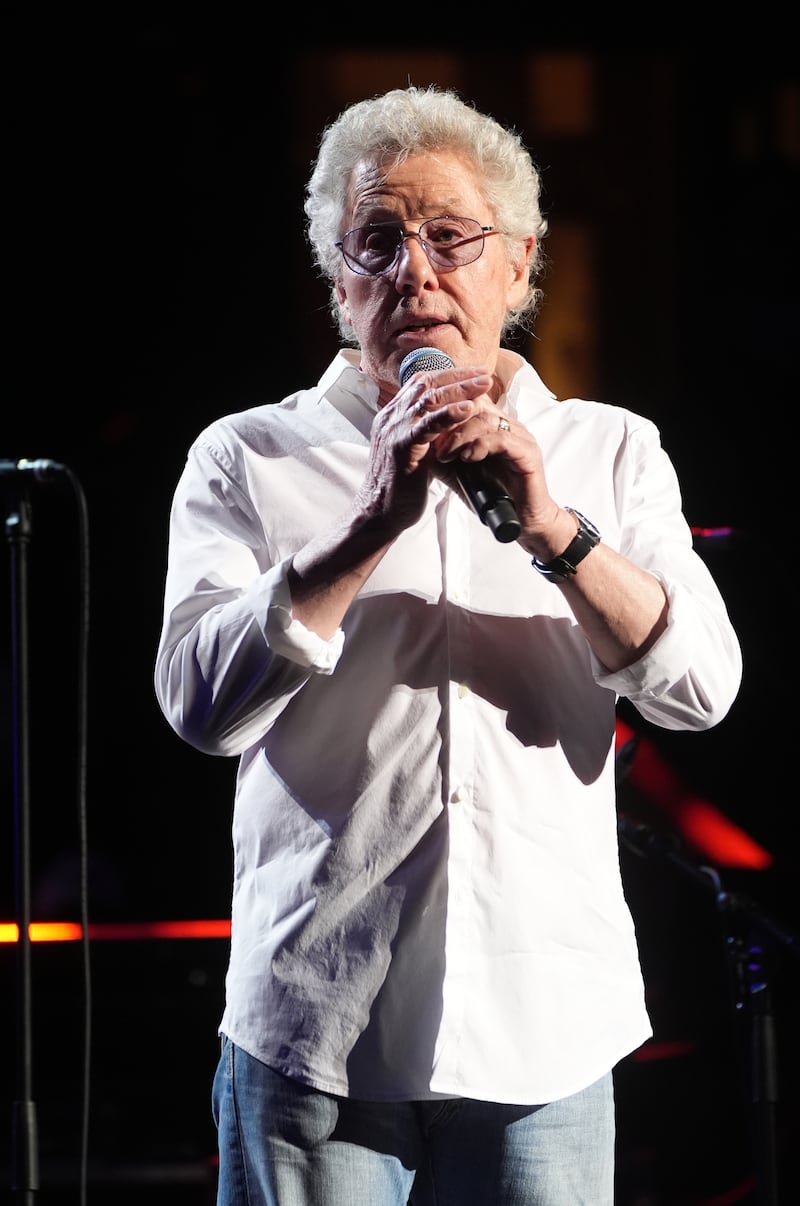 Roger Daltrey supports the Teenage Cancer Trust