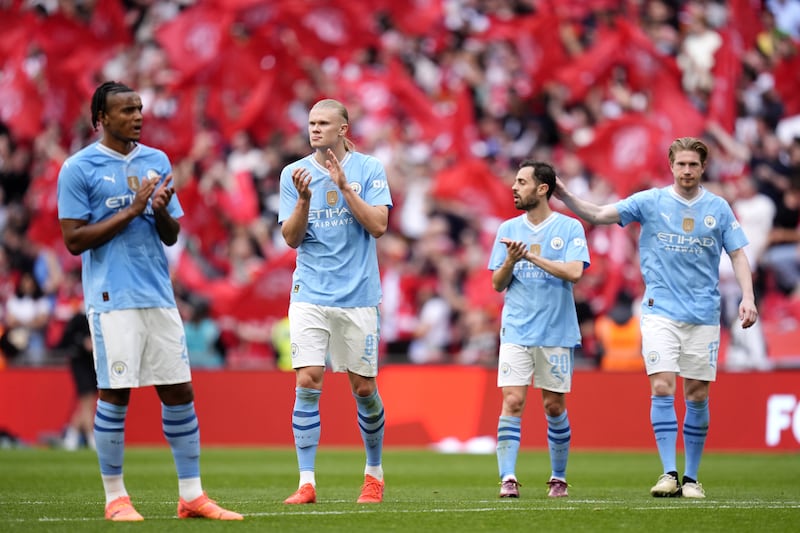 It was a disappointing afternoon for City at Wembley six days after their Premier League triumph