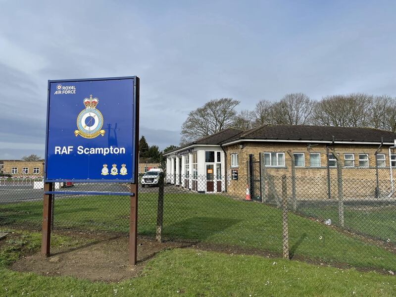 The Government said it hoped to reach an agreement on using the former RAF Scampton as accommodation for asylum seekers in the coming weeks