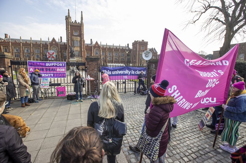 Queen’s University Belfast has reached a pay deal with the three major trade unions in Northern Ireland