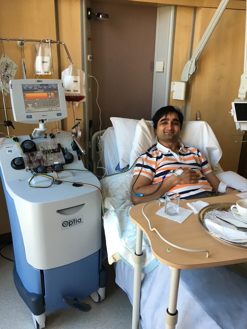 Mr Chokshi signed up to become a stem cell donor in 2016 and donated in 2018.