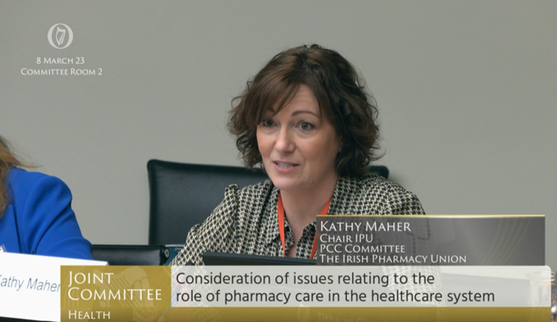 Kathy Maher, former head of the Irish Pharmacy Union
