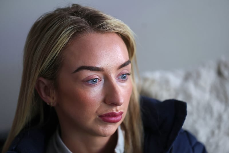 he Family of John George speak to THE IRISH NEWS after arriving home from Spain.
PICTURE COLM LENAGHAN