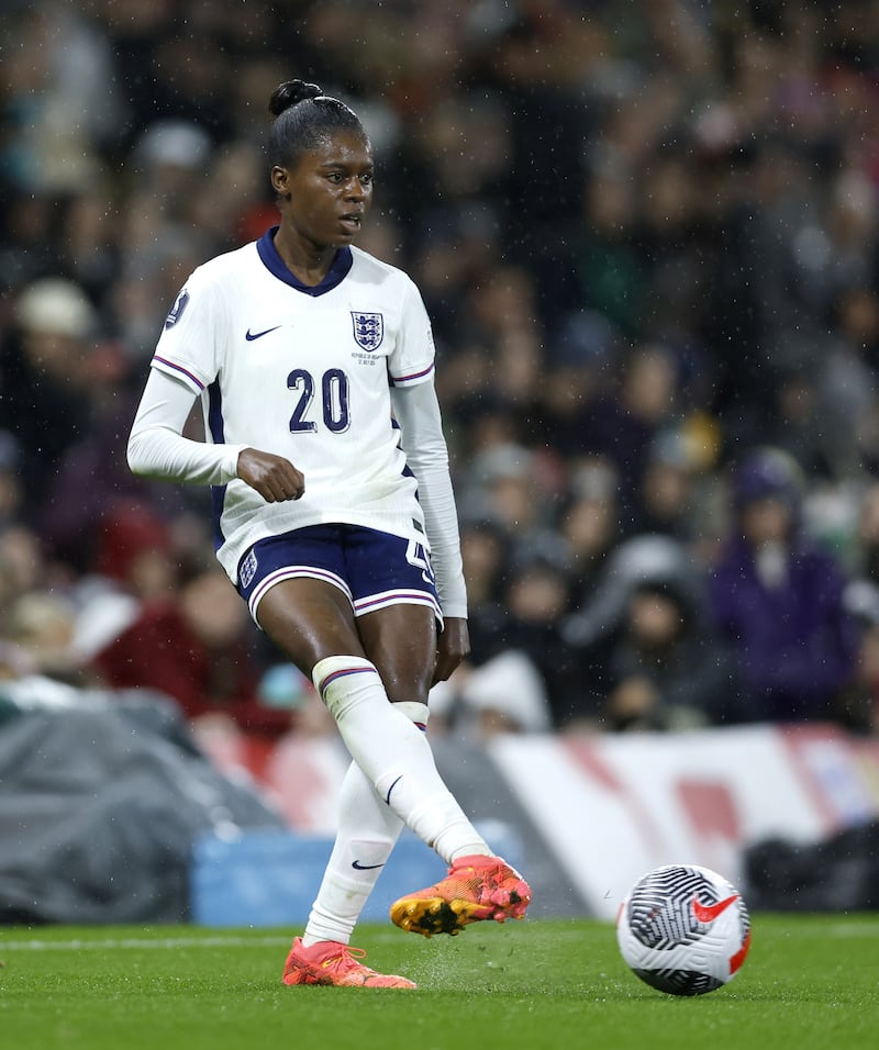 Tottenham’s Jessica Naz made her England debut on Friday night