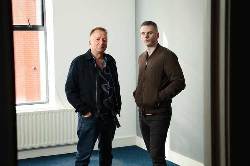 Lost Boys producer Ed Stobart and director Des Henderson. Picture by Kelvin Boyes